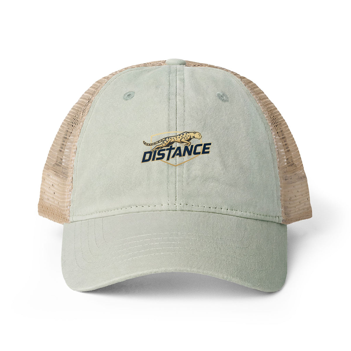Distance-women's Washed Mesh-Back Cap