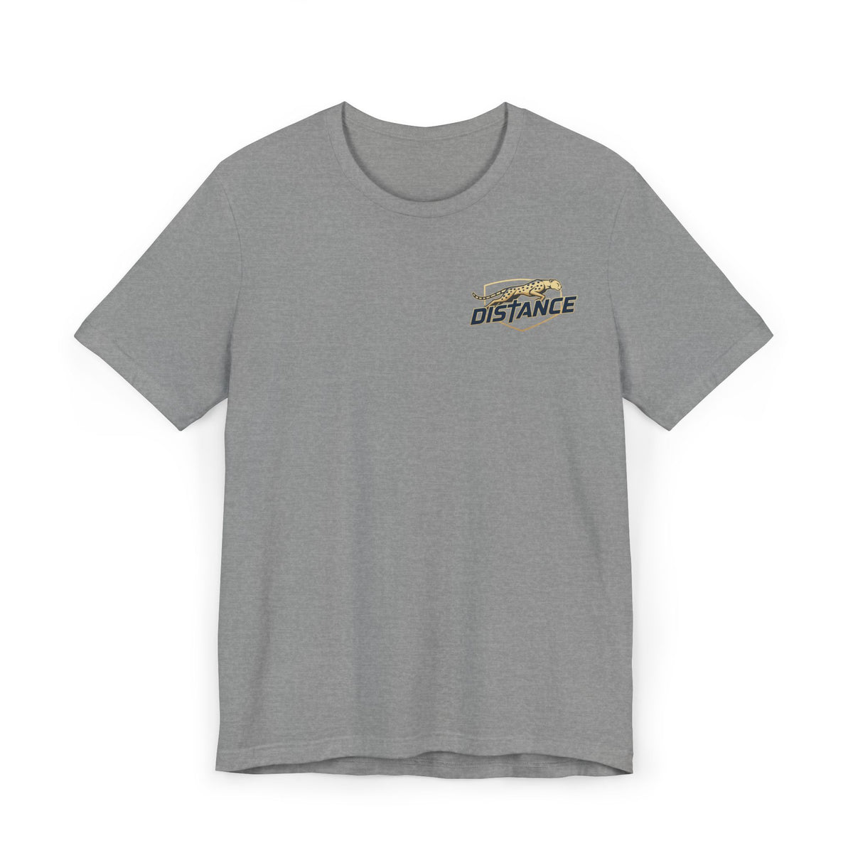 Hebrews 12:1-2 Faith Running T-Shirt — "Run the Race" Christian Graphic Tee