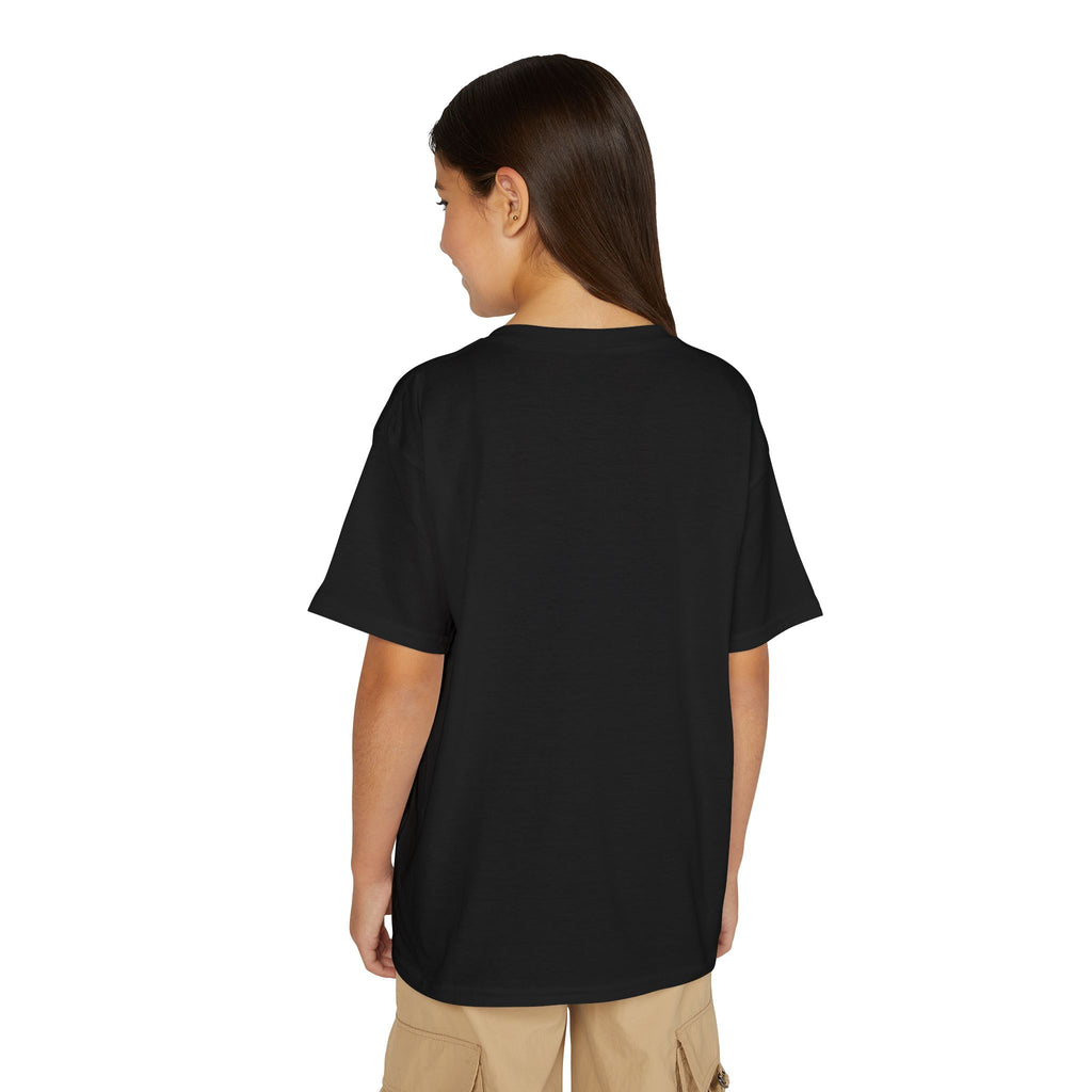 Youth Football T-Shirt – "Football Tough" Blue Grunge Graphic