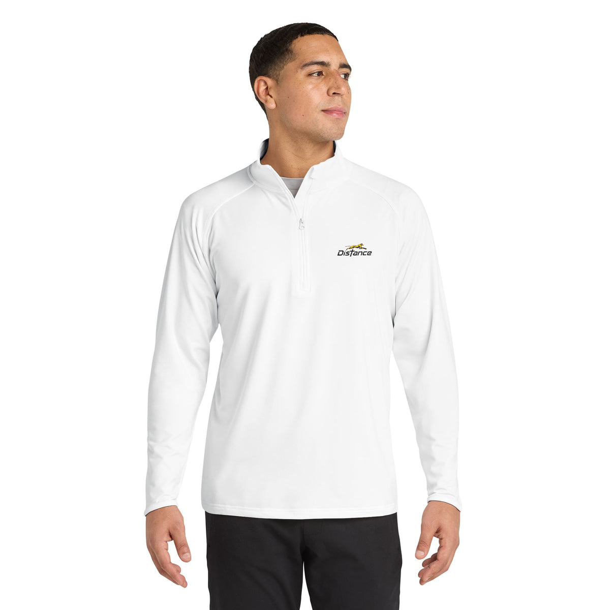 Embroidered Quarter-Zip Pullover - Men's Sport-Wick® Performance