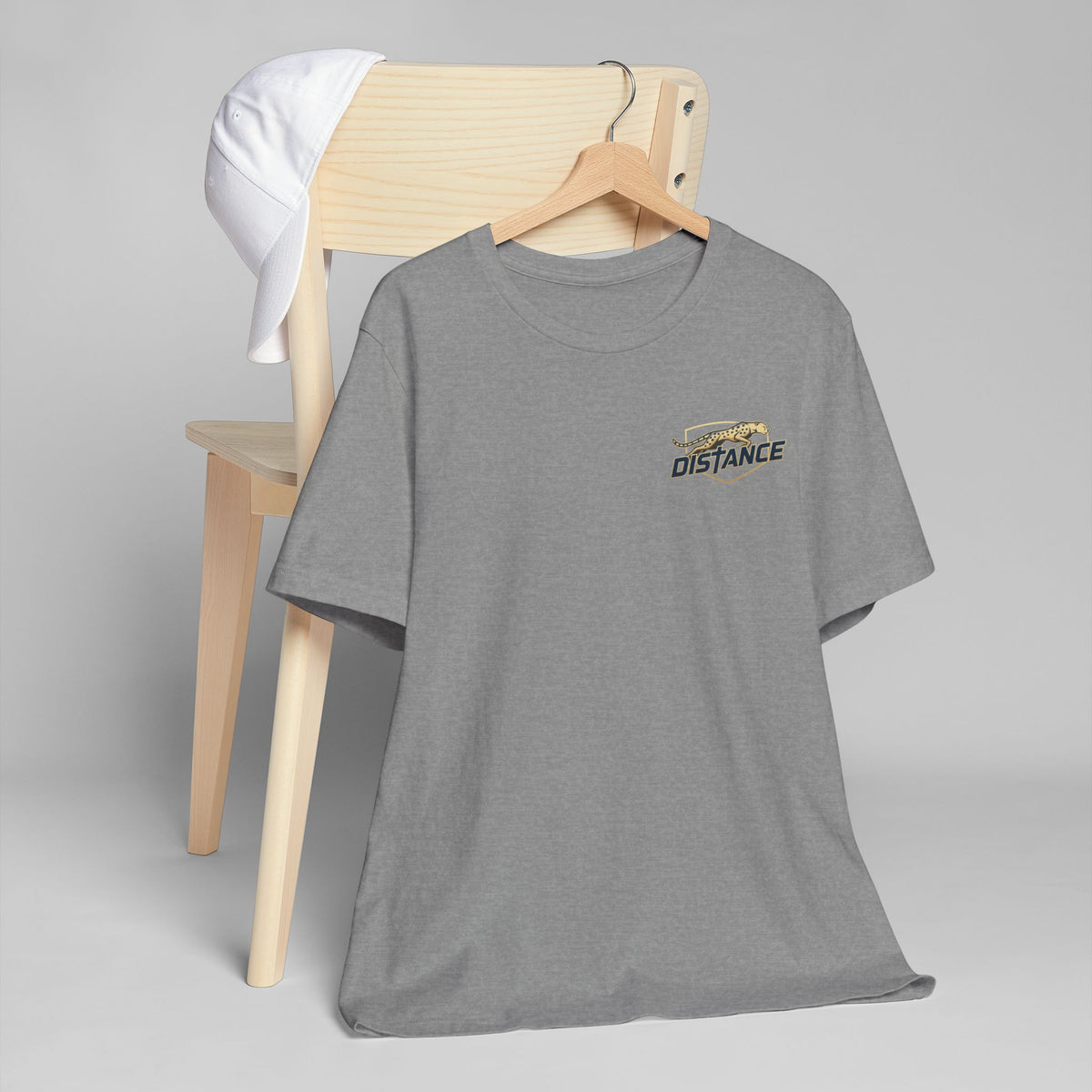 Hebrews 12:1-2 Faith Running T-Shirt — "Run the Race" Christian Graphic Tee