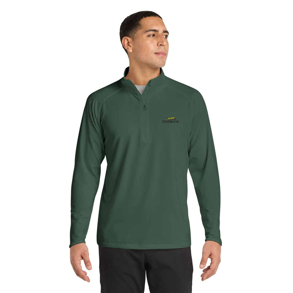 Embroidered Quarter-Zip Pullover - Men's Sport-Wick® Performance