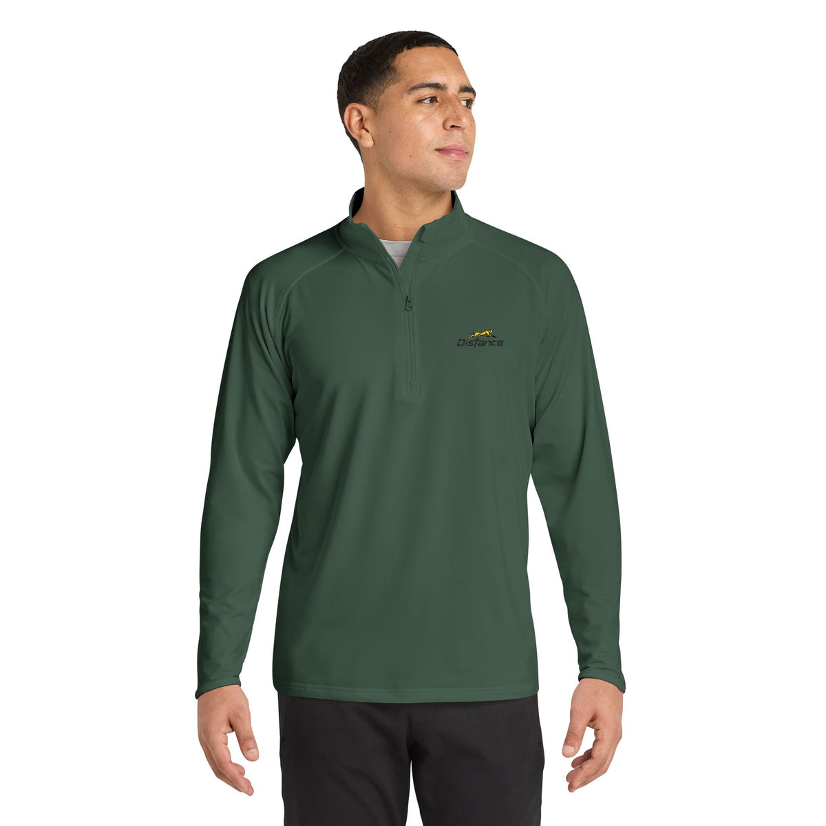 Embroidered Quarter-Zip Pullover - Men's Sport-Wick® Performance