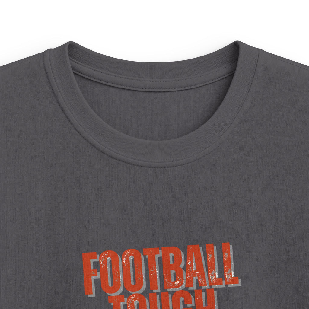 Kids T-Shirt — 'Football Tough' Front & 'Attitude Integrity Grit' Back Graphic Tee