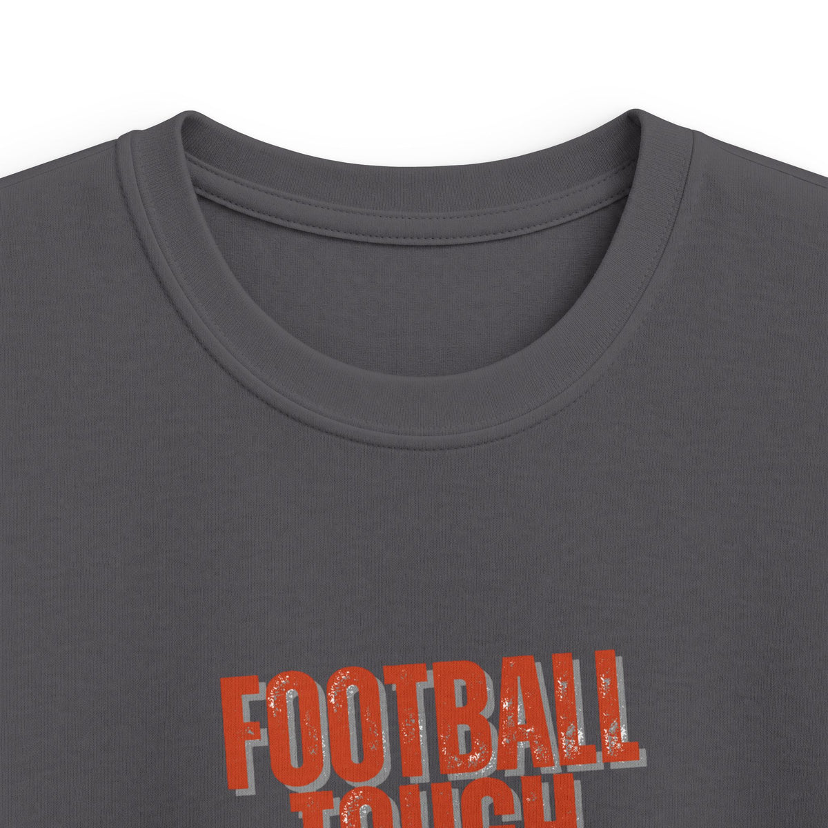 Kids T-Shirt — 'Football Tough' Front & 'Attitude Integrity Grit' Back Graphic Tee