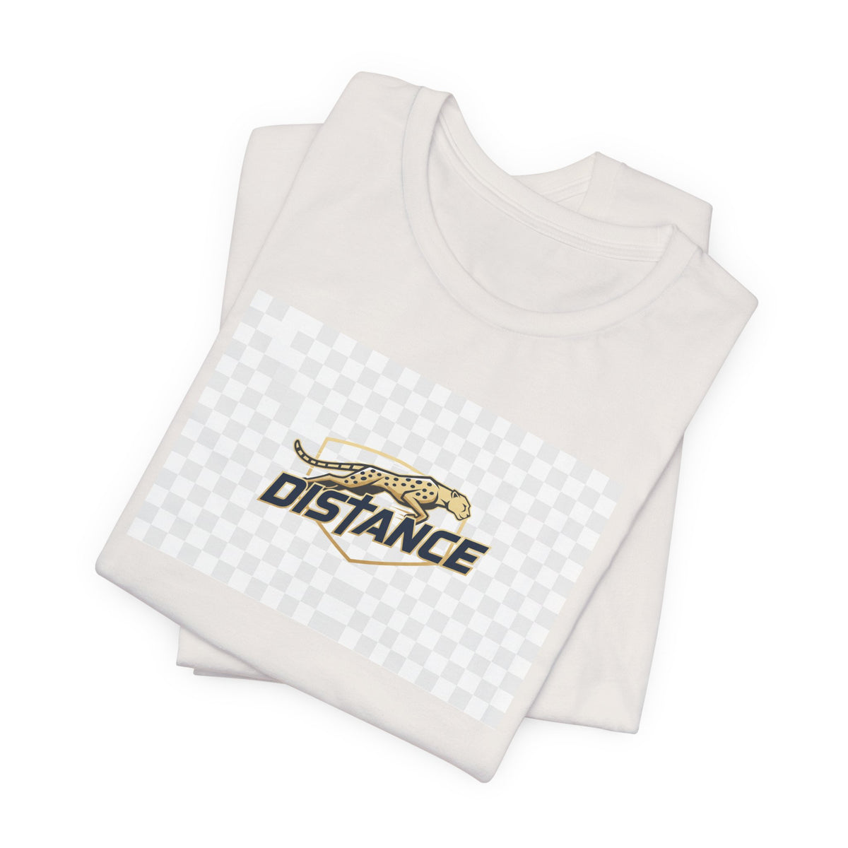 Distance Cheetah Logo T-Shirt | Running, Athletic Leopard Graphic