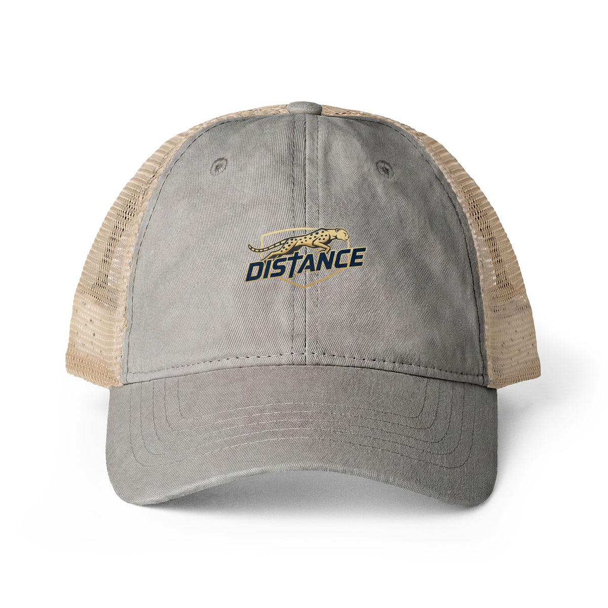 Distance-women's Washed Mesh-Back Cap