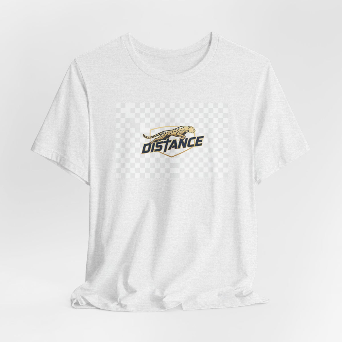 Distance Cheetah Logo T-Shirt | Running, Athletic Leopard Graphic