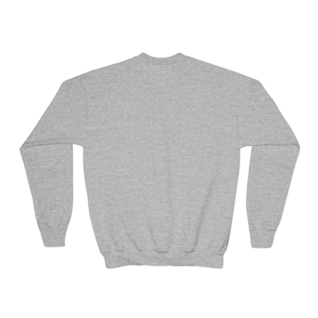Youth Sweatshirt - Vintage Mountain Forest Sunset Crewneck