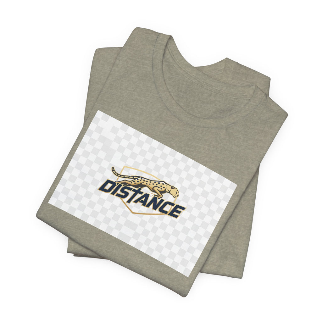 Distance Cheetah Logo T-Shirt | Running, Athletic Leopard Graphic