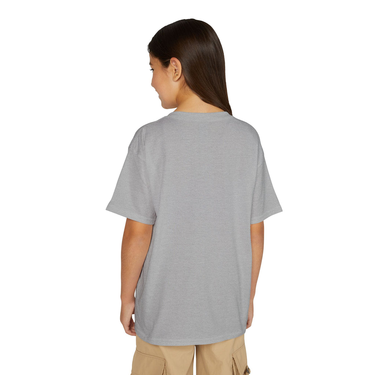 Youth Football T-Shirt – "Football Tough" Blue Grunge Graphic
