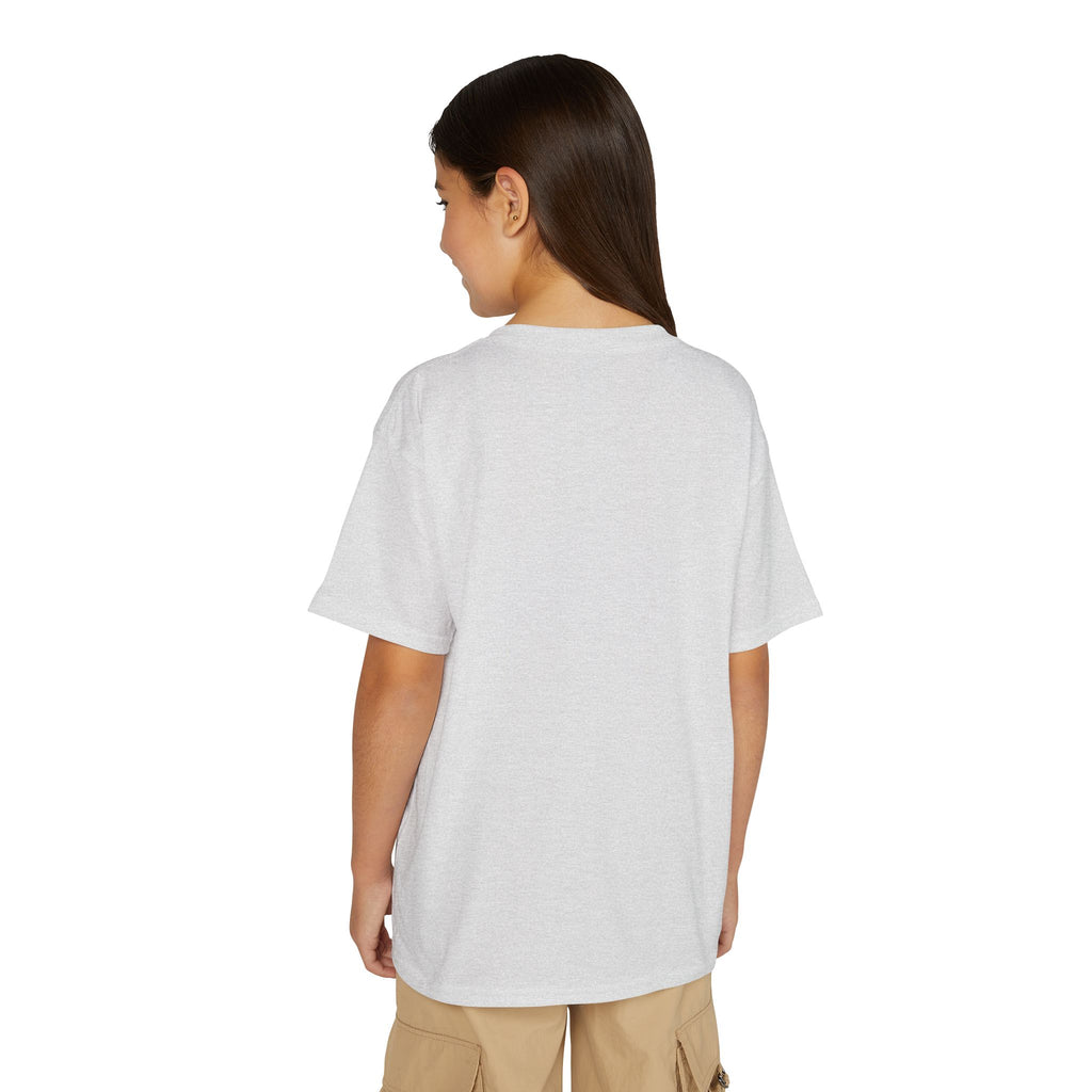 Youth Football T-Shirt – "Football Tough" Blue Grunge Graphic