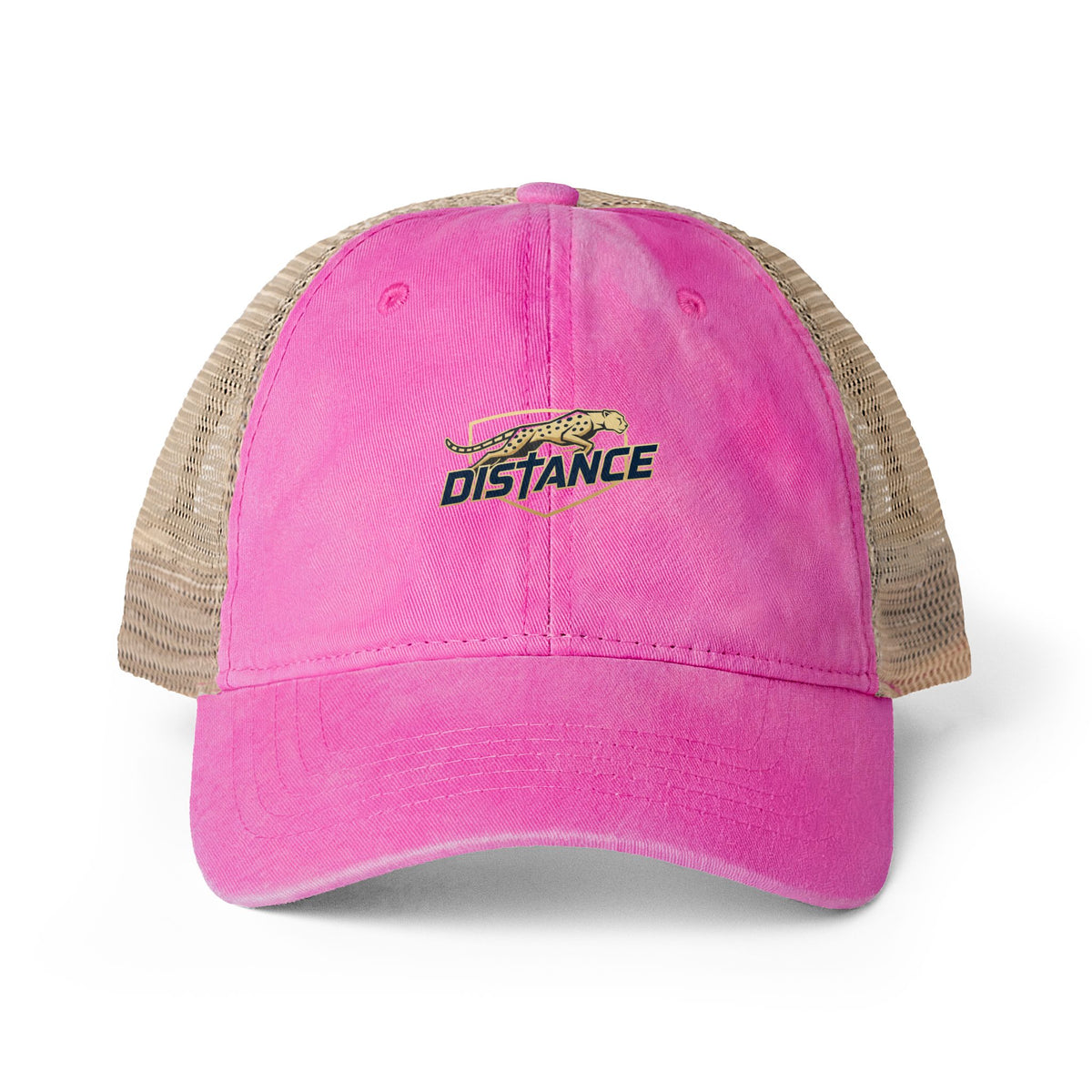 Distance-women's Washed Mesh-Back Cap