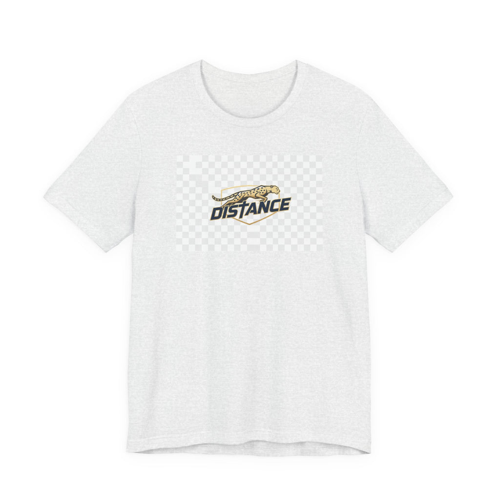 Distance Cheetah Logo T-Shirt | Running, Athletic Leopard Graphic