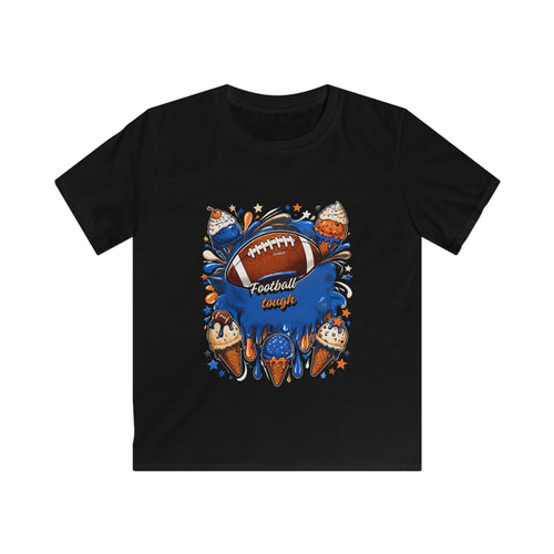 Kids Football Ice Cream Tee – "Football Tough" Youth Shirt