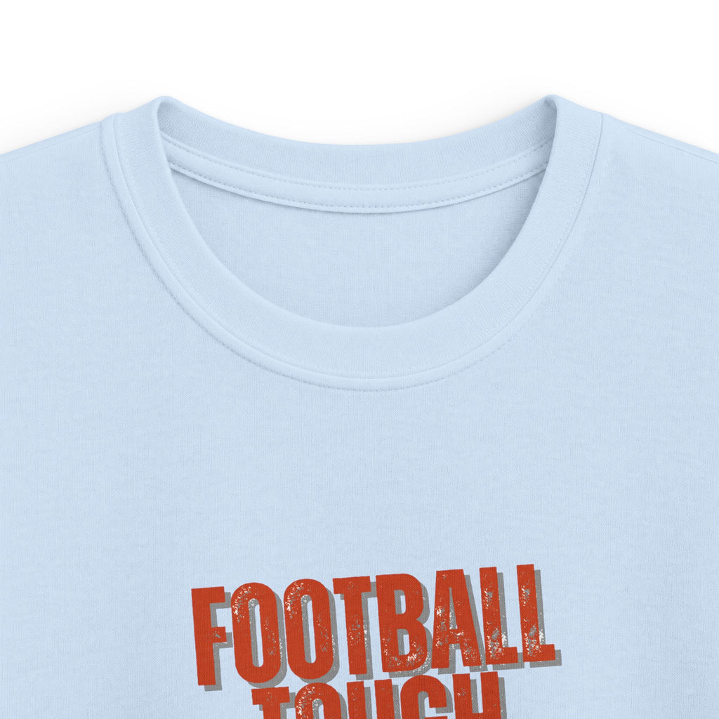 Kids T-Shirt — 'Football Tough' Front & 'Attitude Integrity Grit' Back Graphic Tee