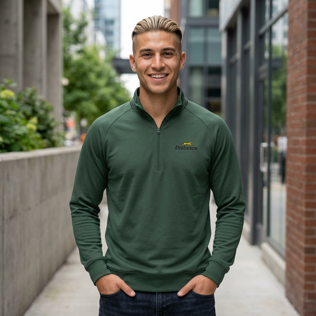 Embroidered Quarter-Zip Pullover - Men's Sport-Wick® Performance
