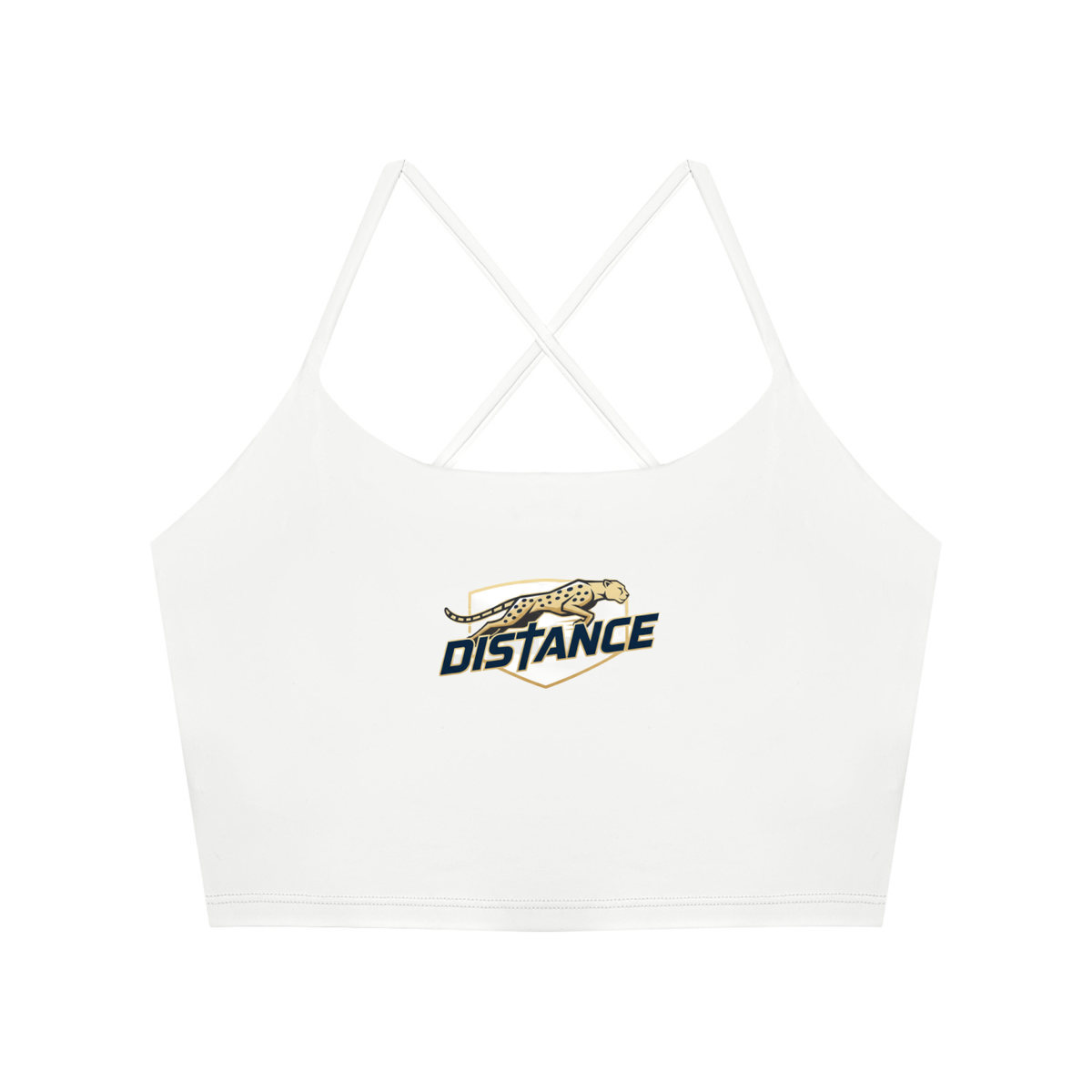 Women's Ruched Cropped Yoga Tank Top