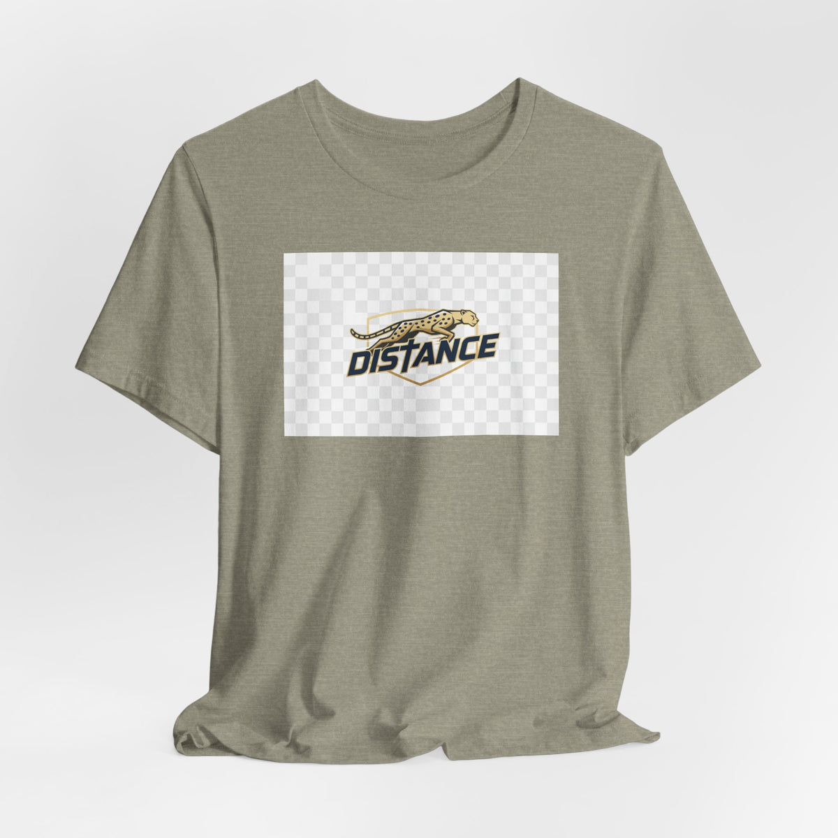 Distance Cheetah Logo T-Shirt | Running, Athletic Leopard Graphic