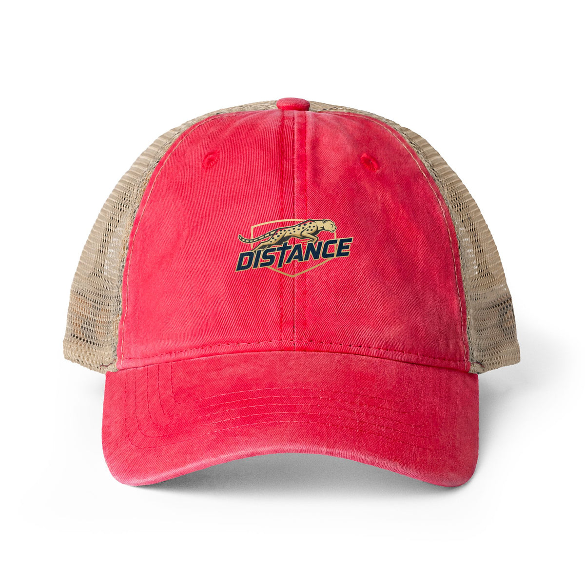 Distance-women's Washed Mesh-Back Cap