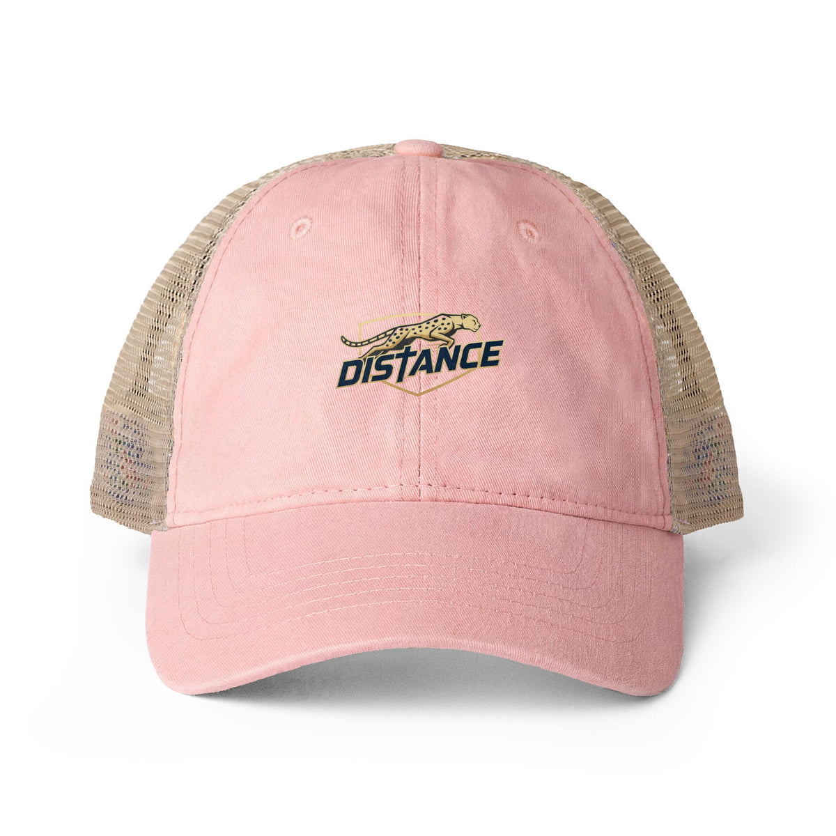 Distance-women's Washed Mesh-Back Cap