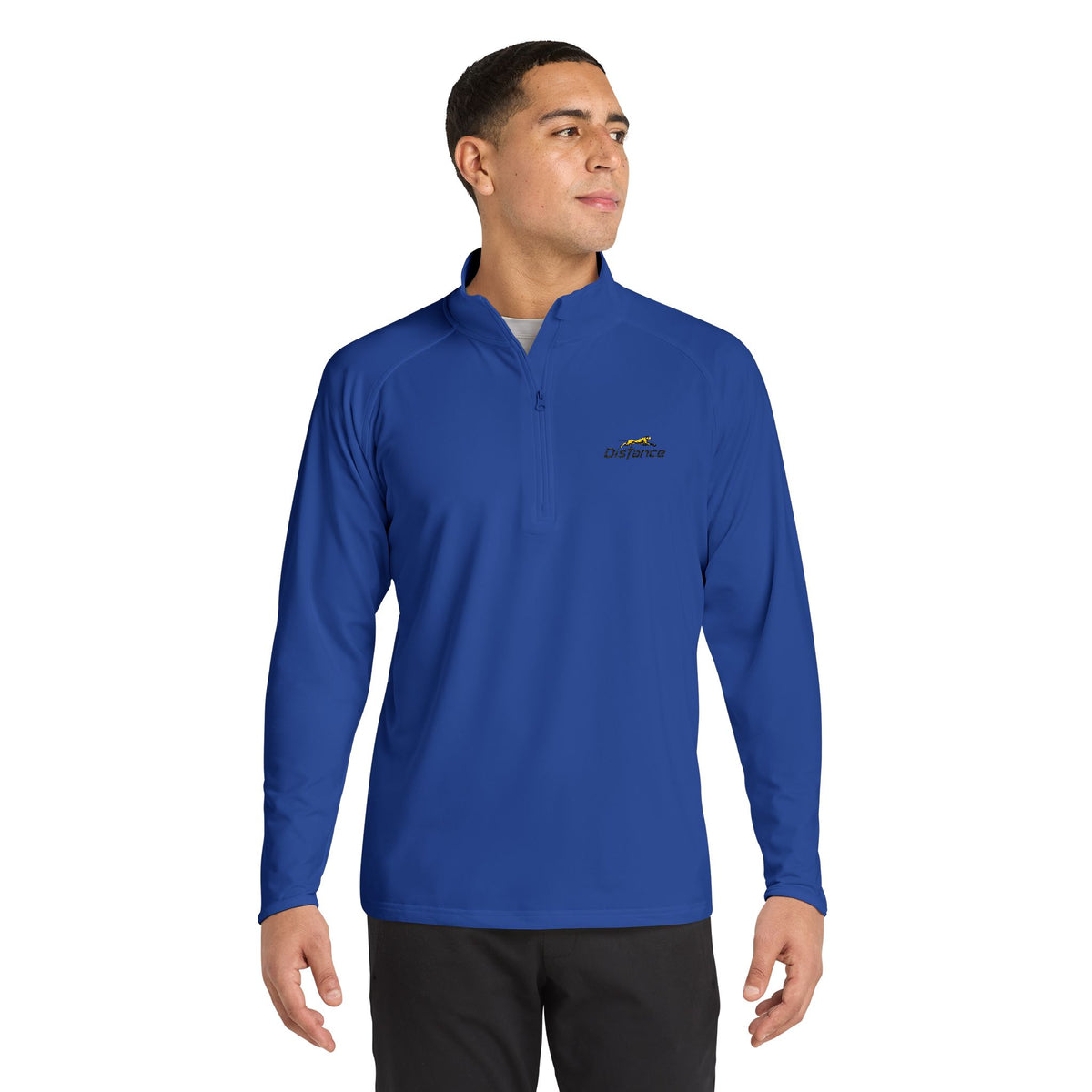 Embroidered Quarter-Zip Pullover - Men's Sport-Wick® Performance