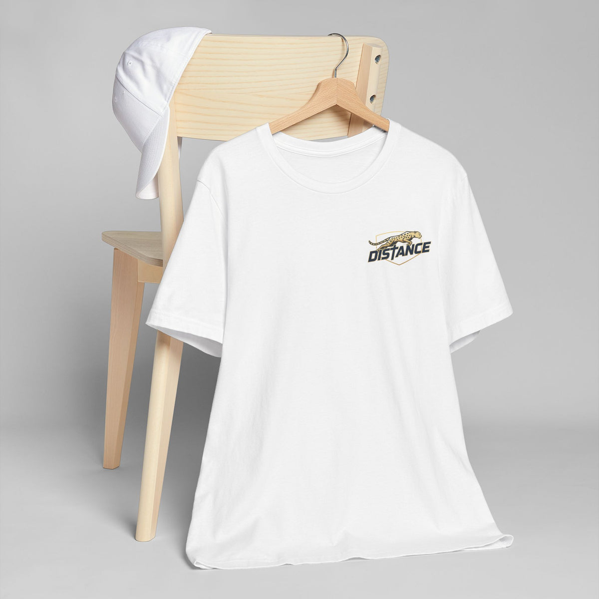 Hebrews 12:1-2 Faith Running T-Shirt — "Run the Race" Christian Graphic Tee