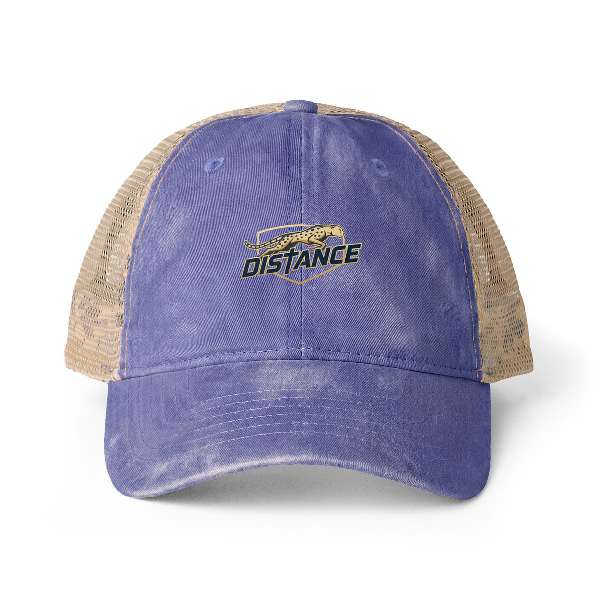Distance-women's Washed Mesh-Back Cap