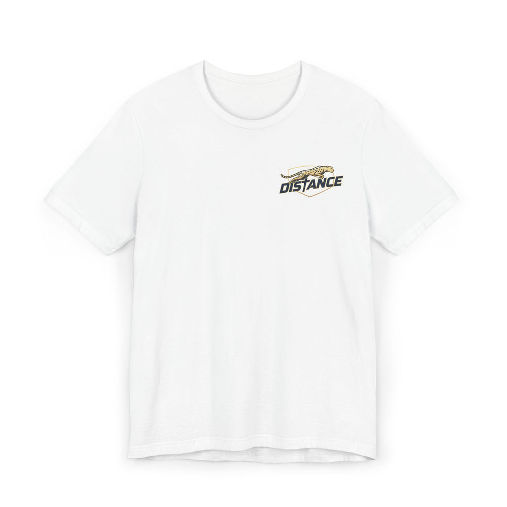 Hebrews 12:1-2 Faith Running T-Shirt — "Run the Race" Christian Graphic Tee