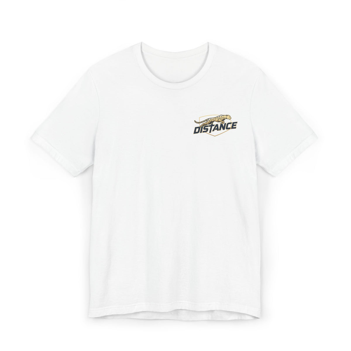 Hebrews 12:1-2 Faith Running T-Shirt — "Run the Race" Christian Graphic Tee