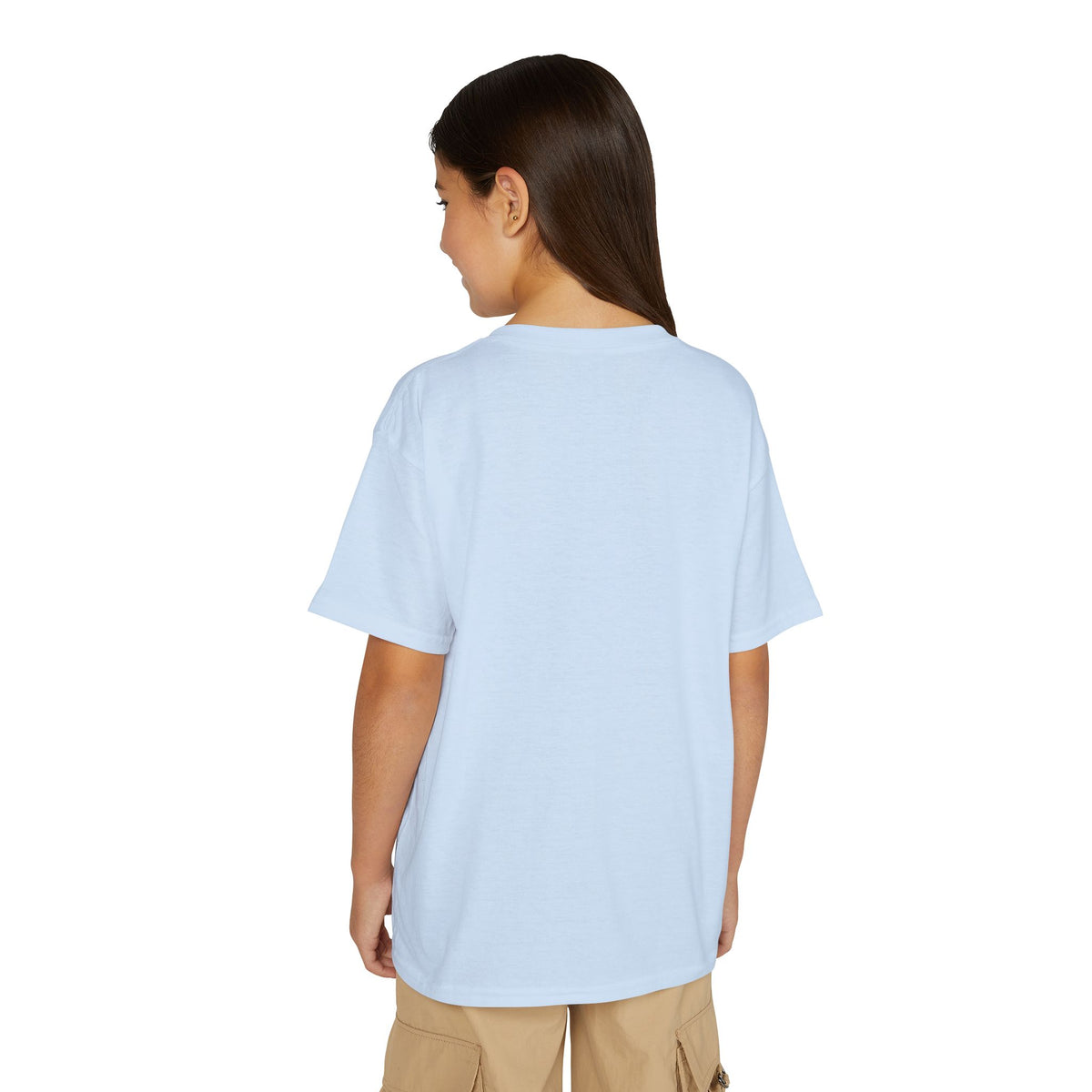 Youth Football T-Shirt – "Football Tough" Blue Grunge Graphic