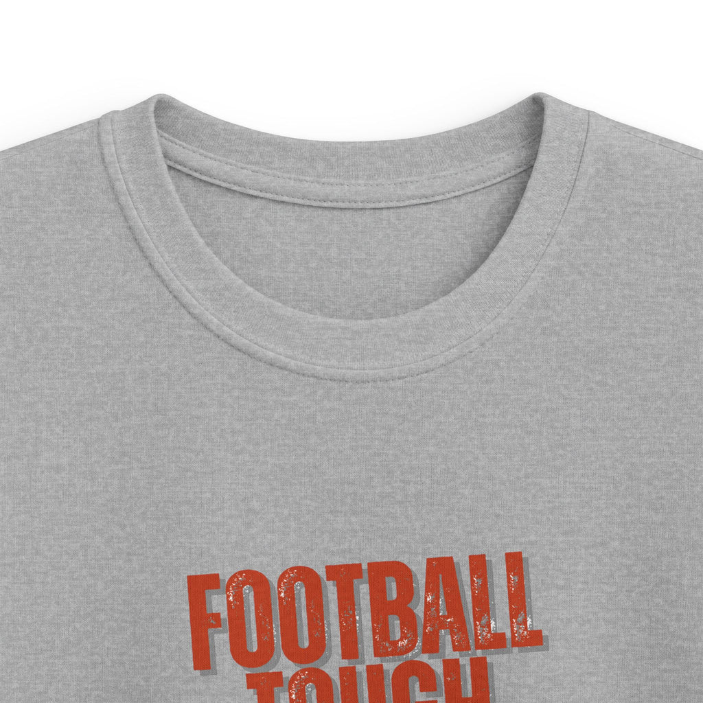 Kids T-Shirt — 'Football Tough' Front & 'Attitude Integrity Grit' Back Graphic Tee