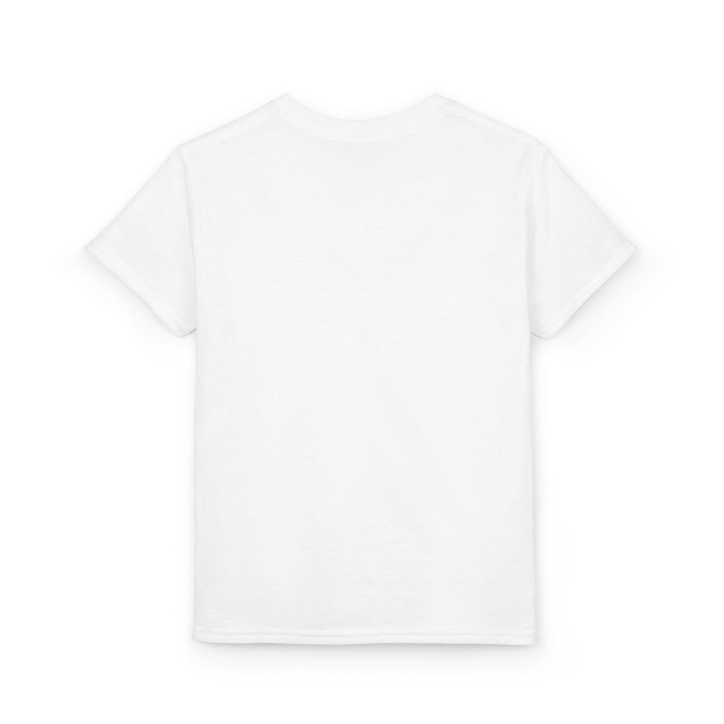 Youth Football T-Shirt – "Football Tough" Blue Grunge Graphic