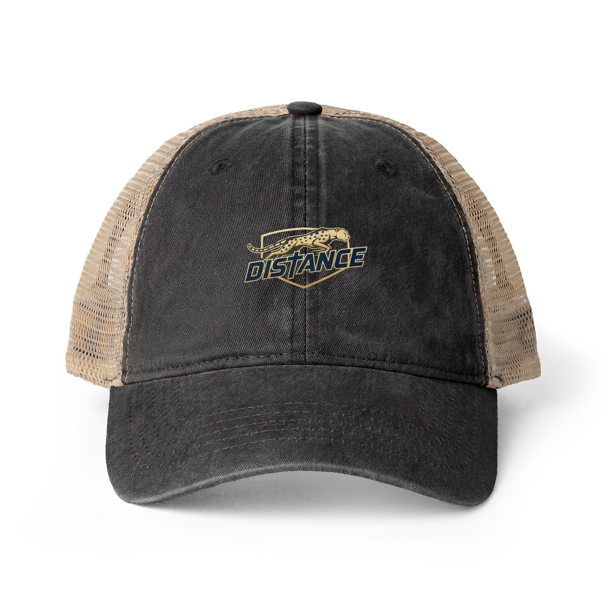 Distance-women's Washed Mesh-Back Cap