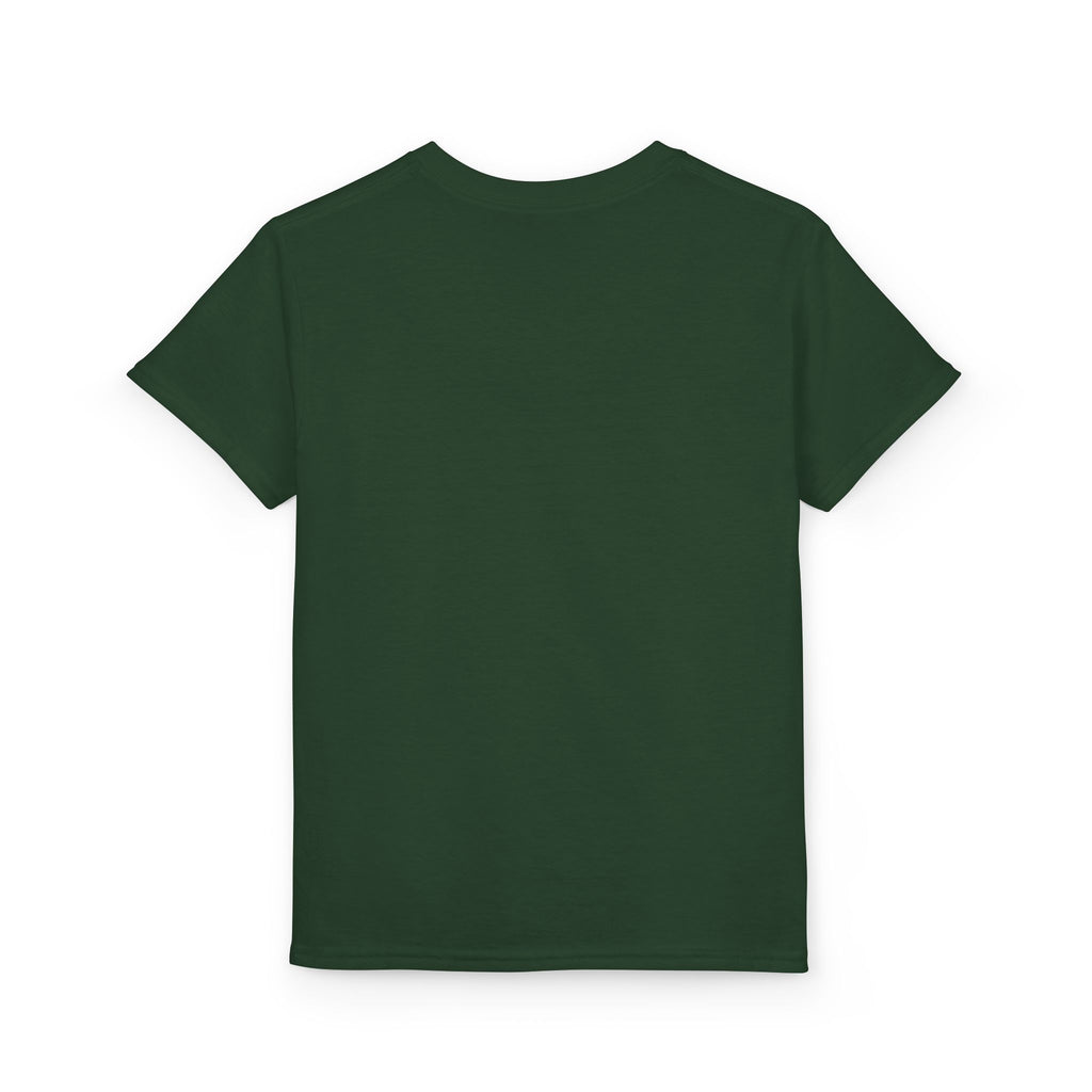 Youth Football T-Shirt – "Football Tough" Blue Grunge Graphic