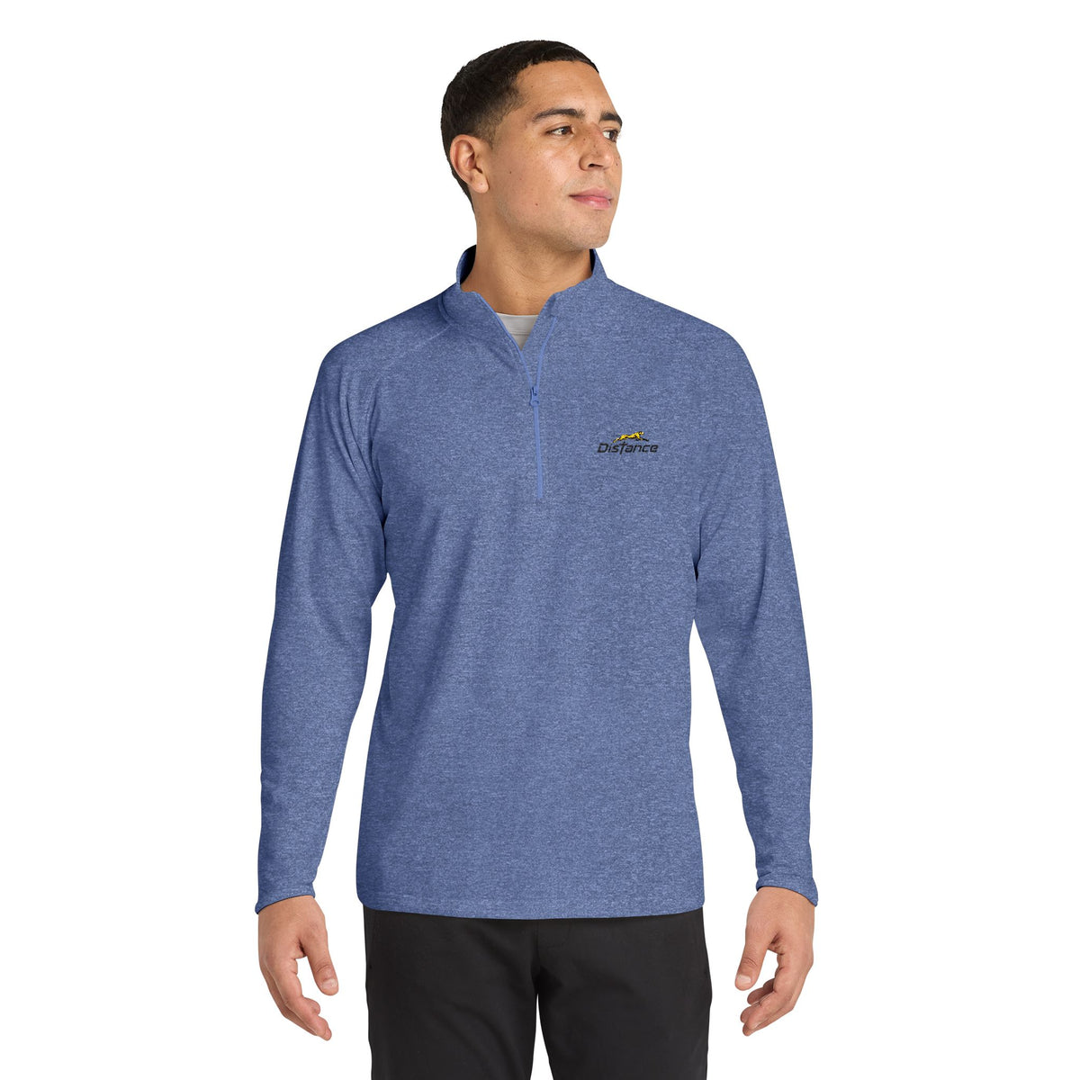 Embroidered Quarter-Zip Pullover - Men's Sport-Wick® Performance