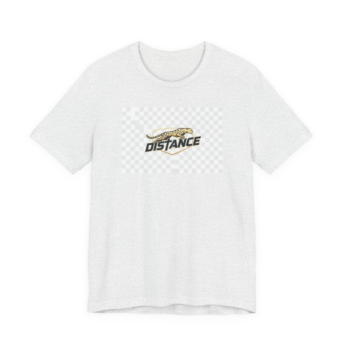 Distance Cheetah Logo T-Shirt | Running, Athletic Leopard Graphic