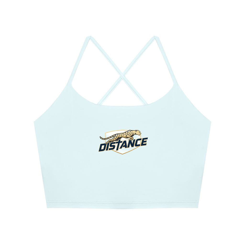 Women's Ruched Cropped Yoga Tank Top