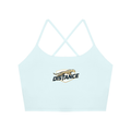 Women's Ruched Cropped Yoga Tank Top